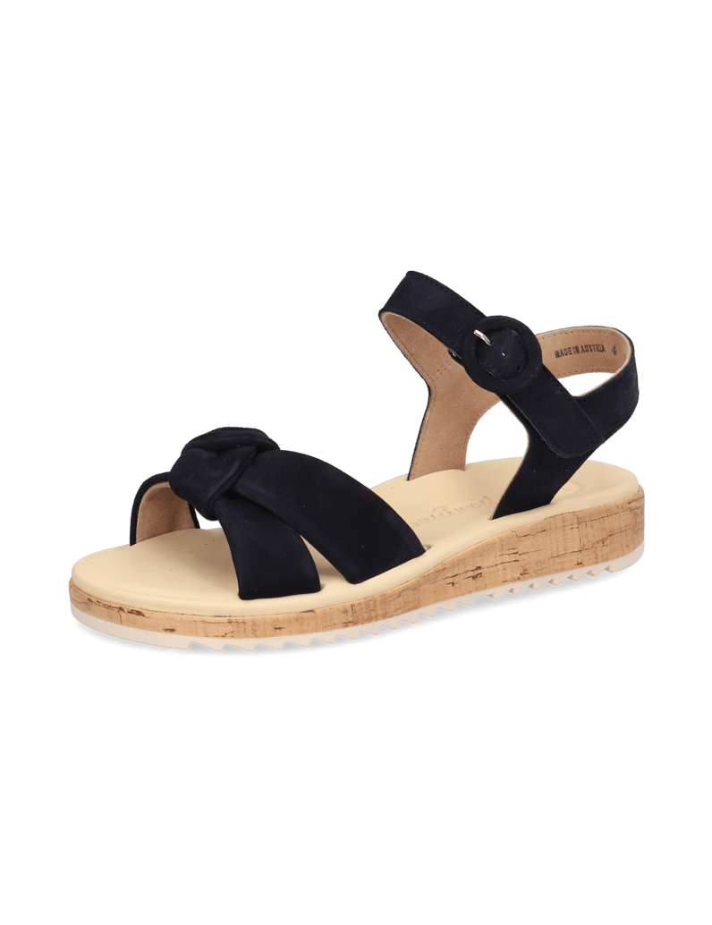 PAUL-GREEN-Veloursleder-Sandale-beige
