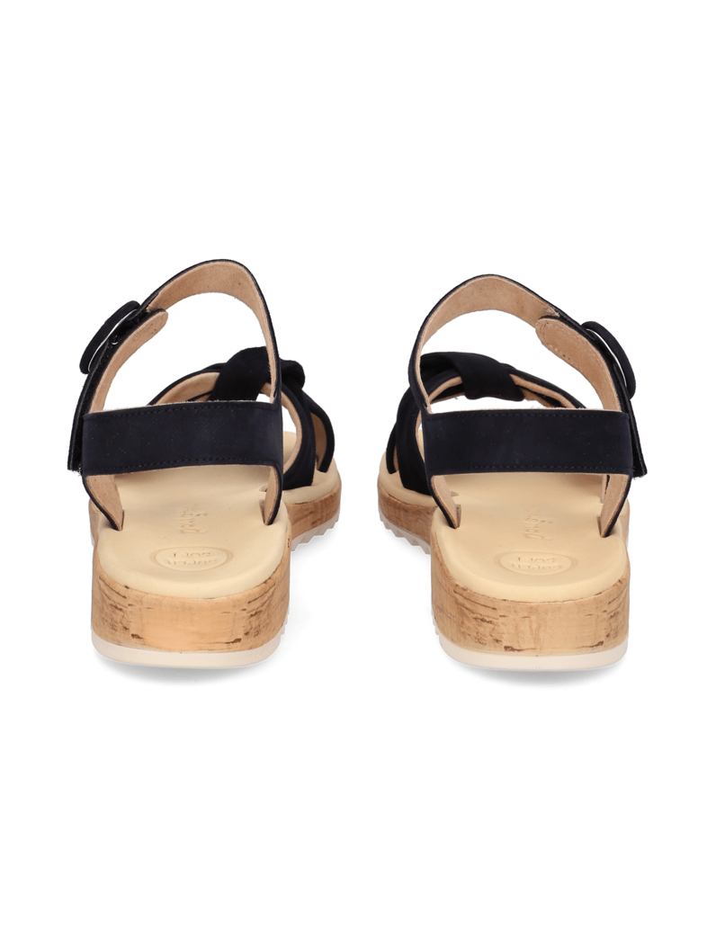 PAUL-GREEN-Veloursleder-Sandale-beige