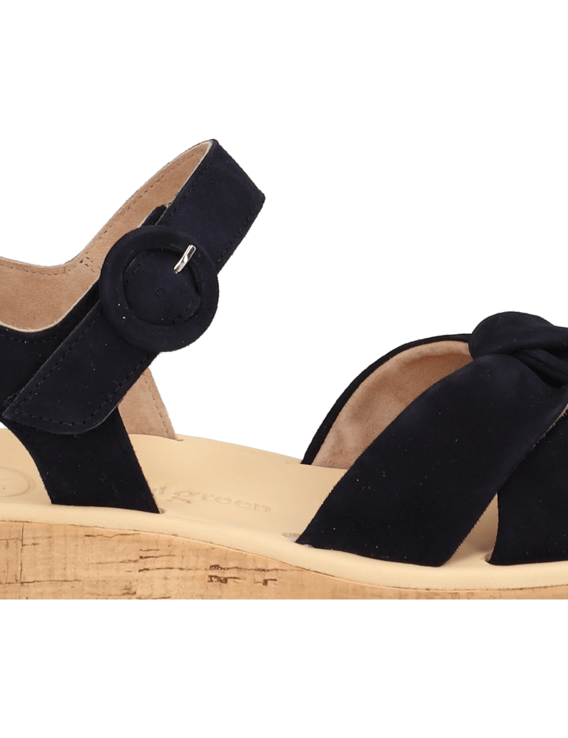 PAUL-GREEN-Veloursleder-Sandale-beige