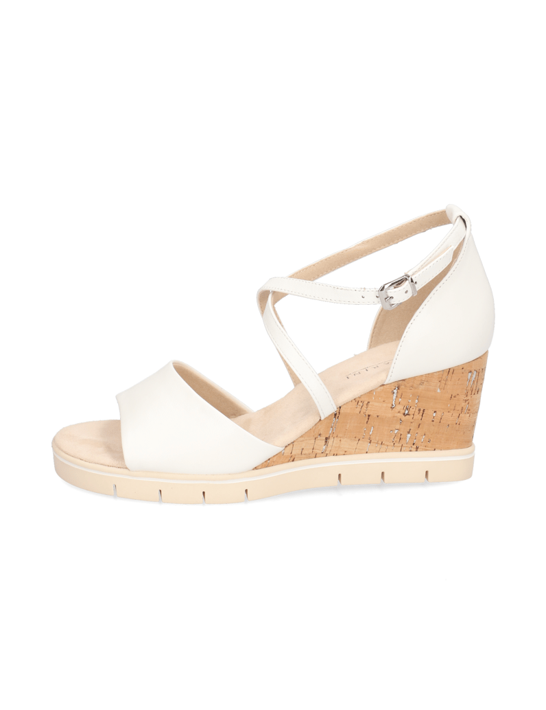 Lazzarini-Glattleder-Keilsandale-schwarz