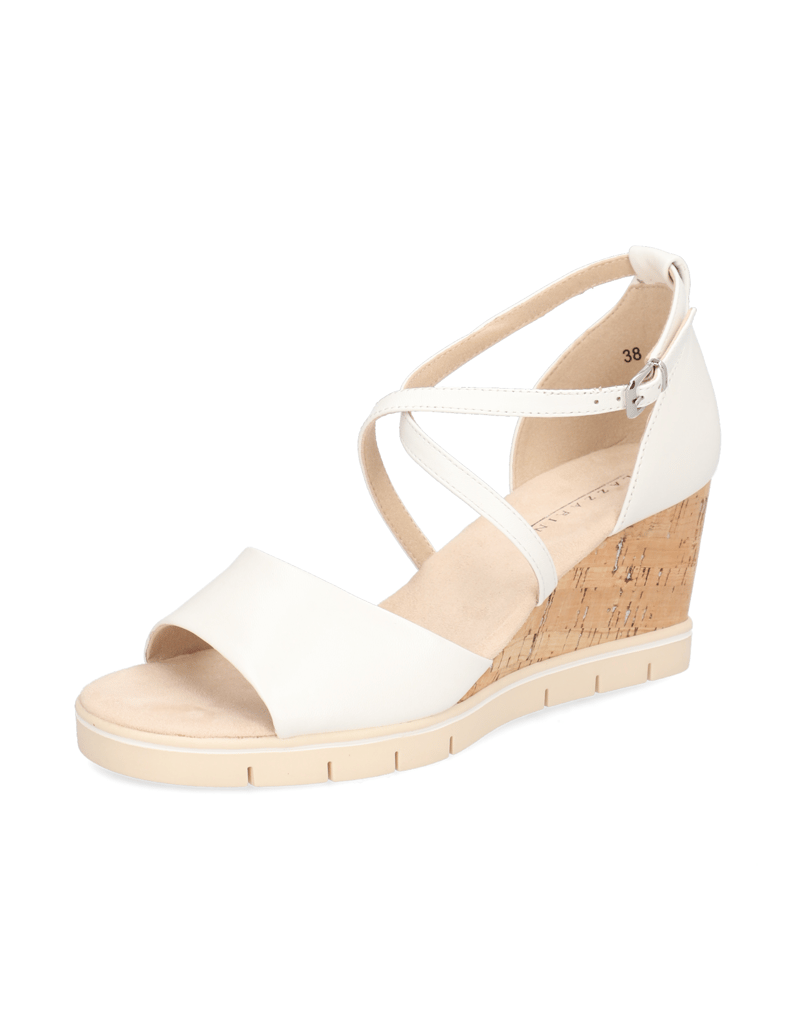 Lazzarini-Glattleder-Keilsandale-schwarz