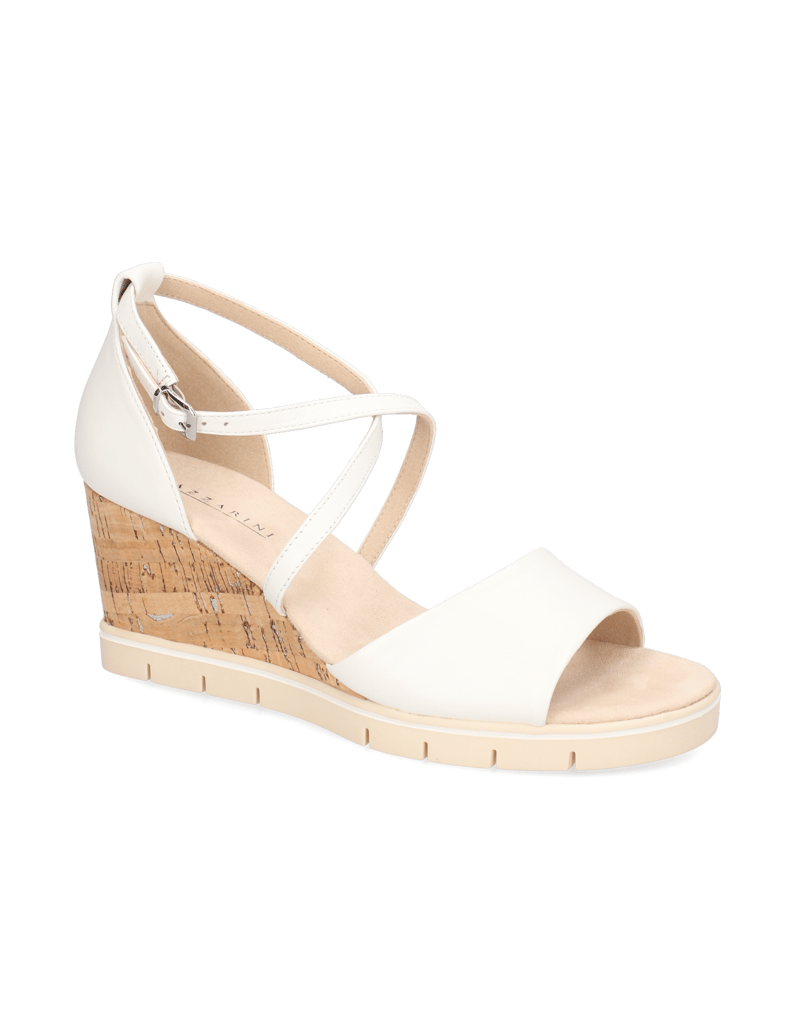 Lazzarini-Glattleder-Keilsandale-schwarz