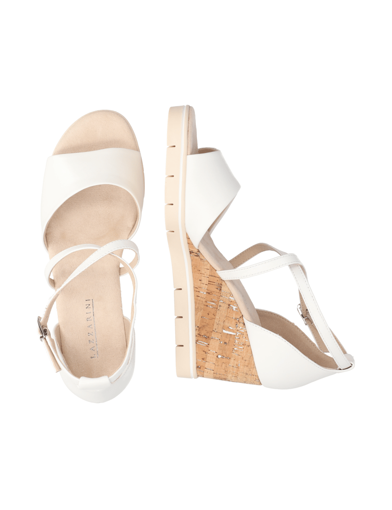 Lazzarini-Glattleder-Keilsandale-schwarz