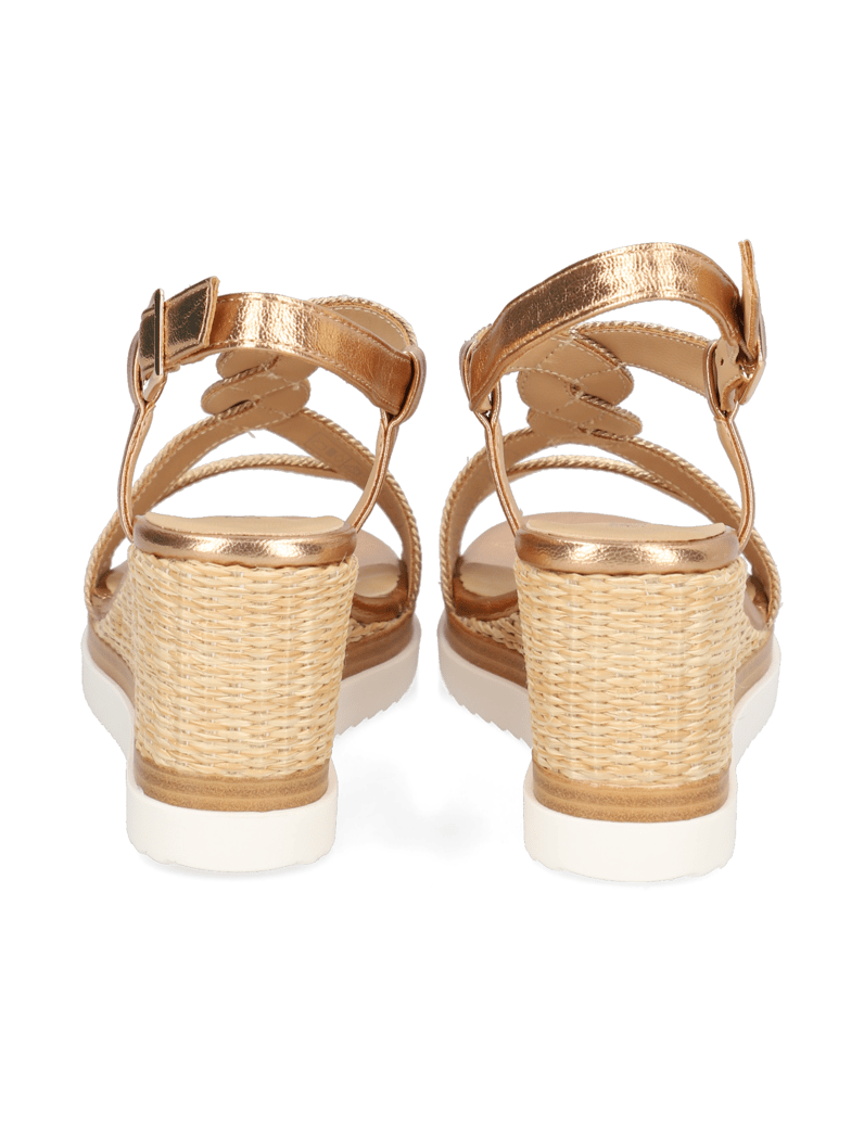 POE-Textil-Keilsandale-gold