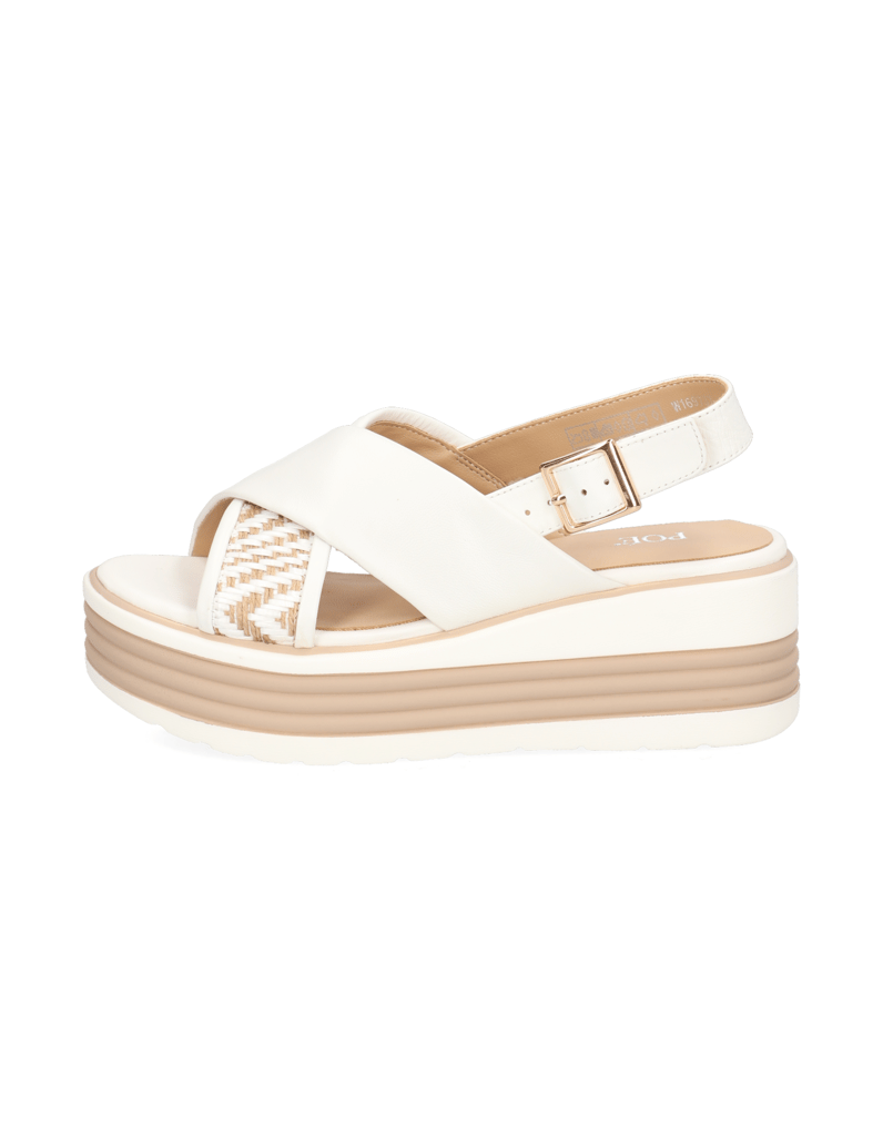 POE-Lederkombination-Sandale-weiss