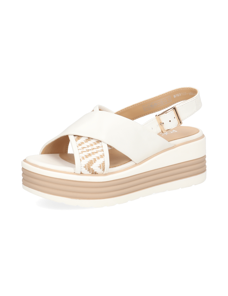 POE-Lederkombination-Sandale-weiss