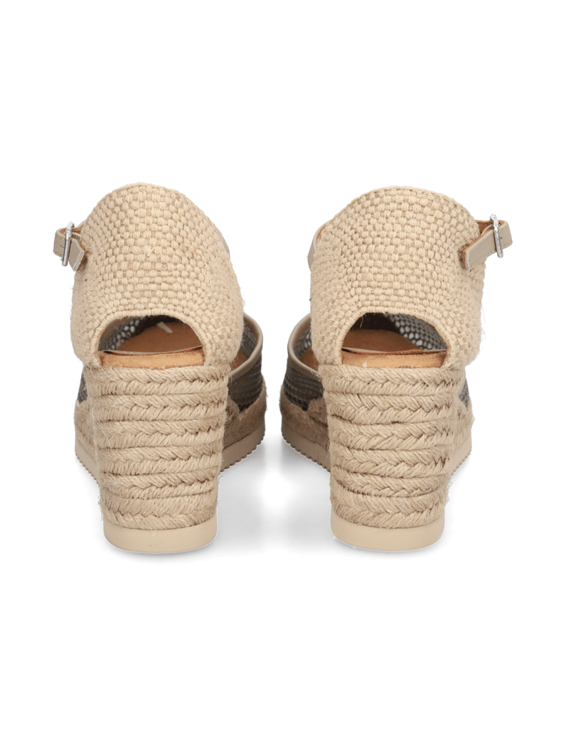 Unisa-Textil-Keilsandale-schwarz