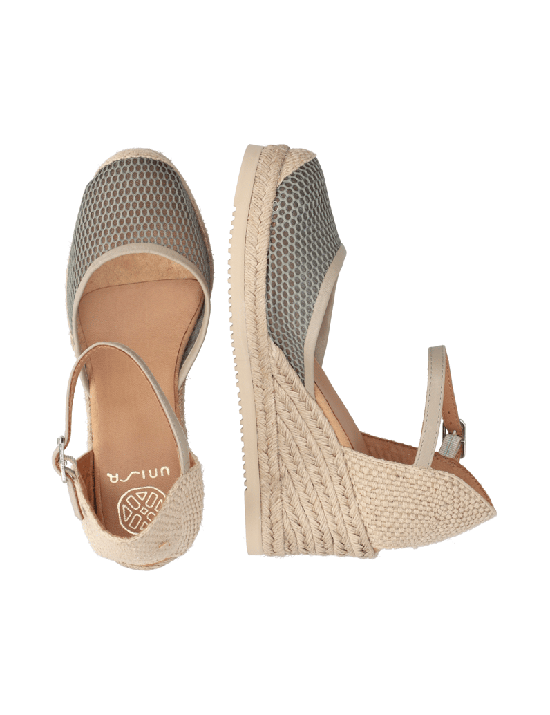 Unisa-Textil-Keilsandale-schwarz