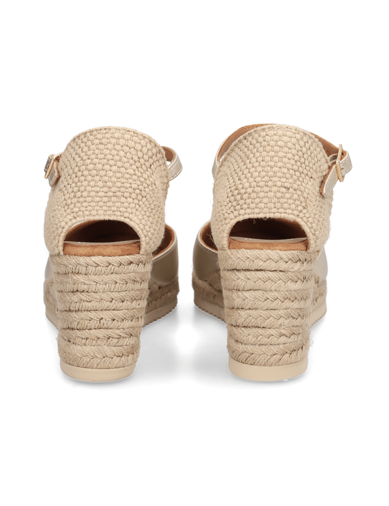 Unisa-hladká-koža-sandále-na-klinovom-podpätku-zlatá