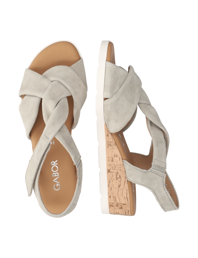 Gabor-sandály-zelená