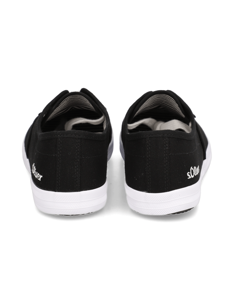 S.Oliver-Canvas-Sneaker-černá
