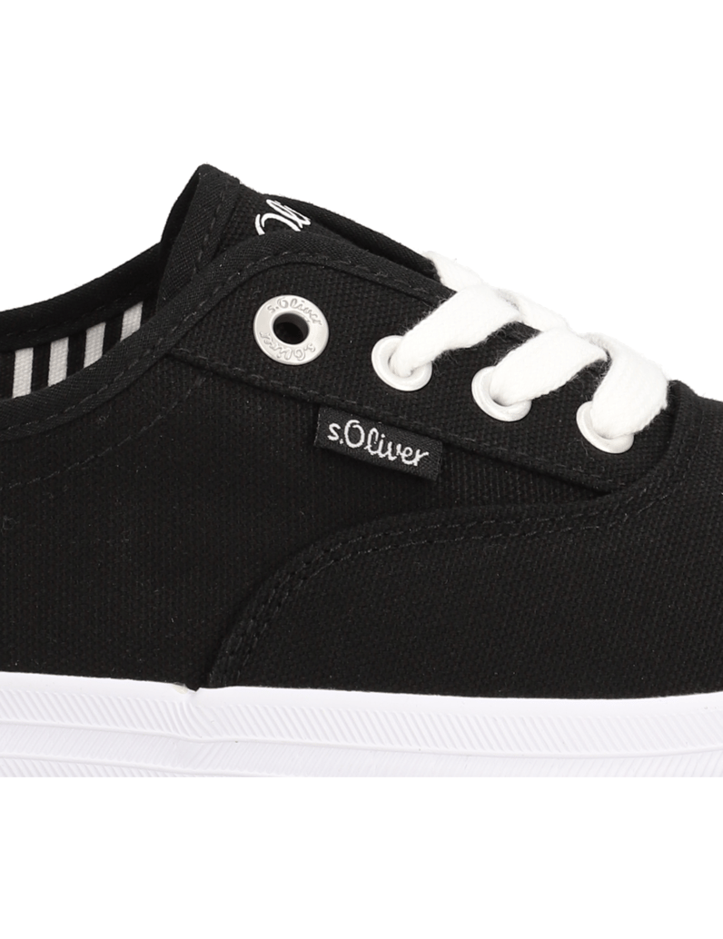 S.Oliver-Canvas-Sneaker-černá