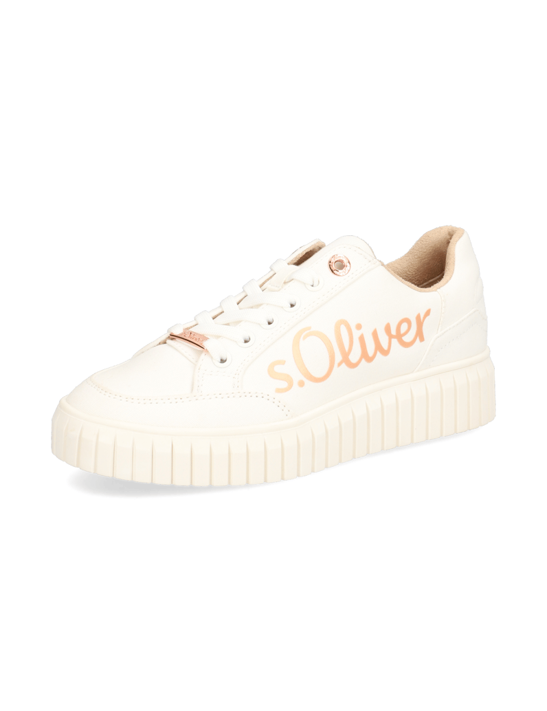 S.Oliver-plátěné-tenisky-bílá