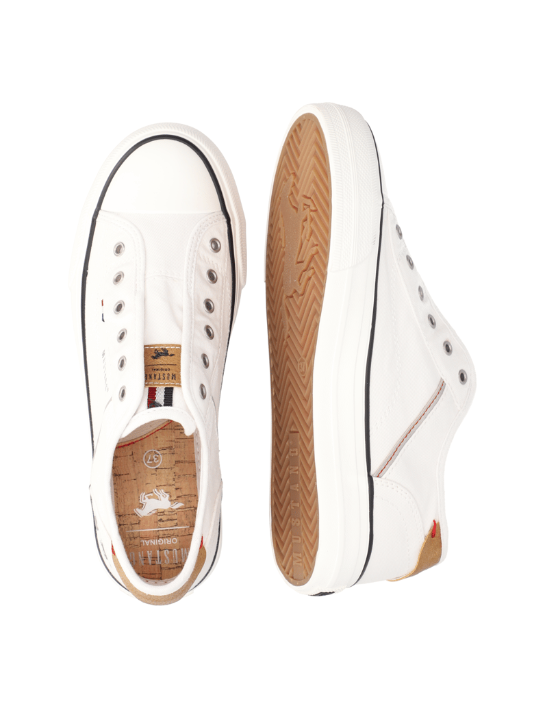 Mustang-Canvas-Sneaker-weiss