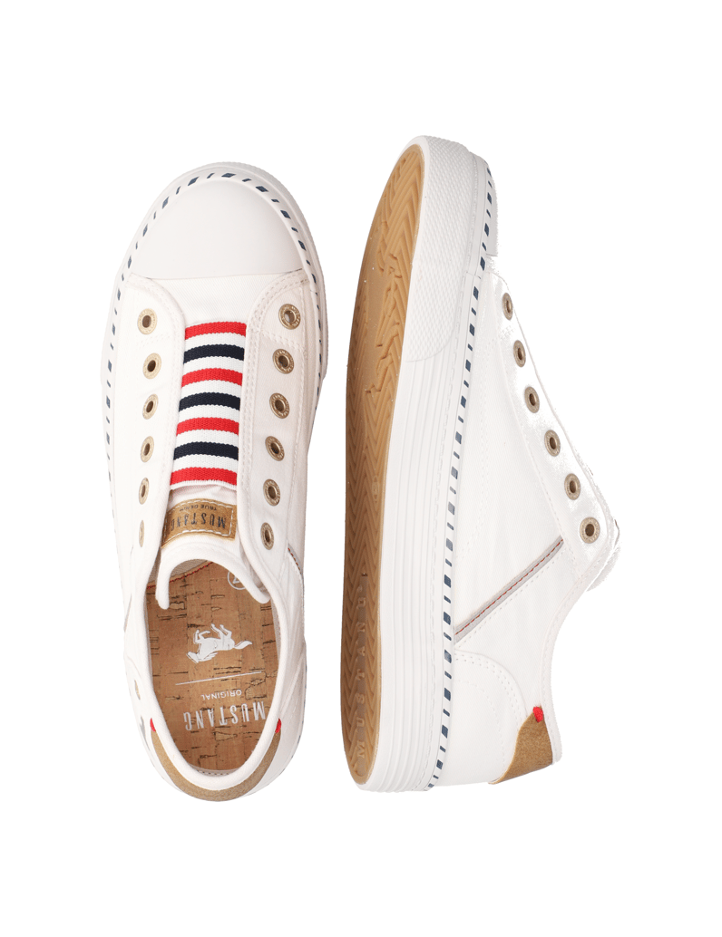 Mustang-textil-tenisky-bílá