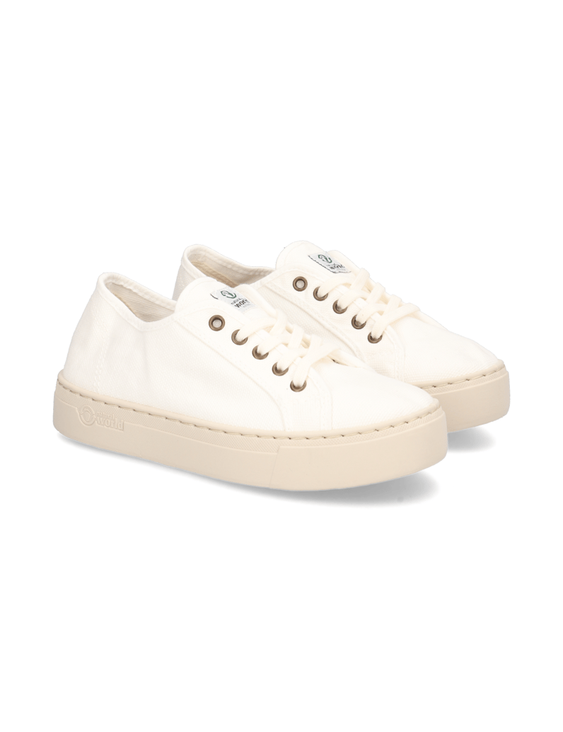 Natural-World-Baumwolle-Sneaker-grau