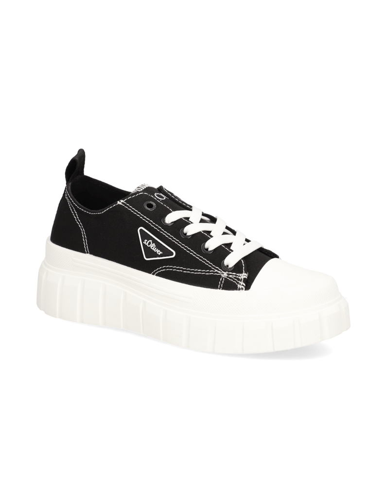 S.Oliver-tekstil-superge-črna