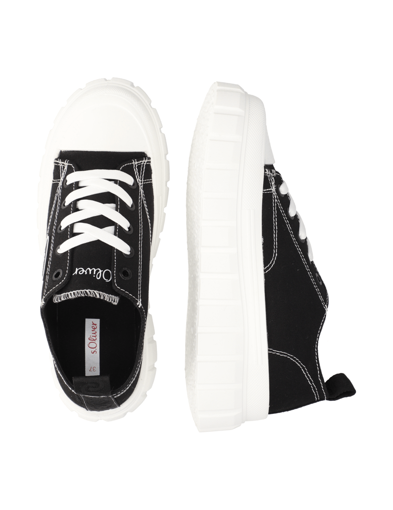 S.Oliver-tekstil-superge-črna