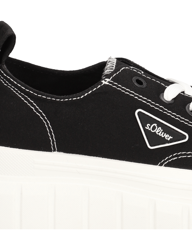 S.Oliver-tekstil-superge-črna