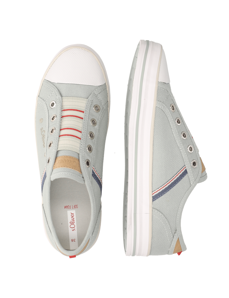 S.Oliver-Sneaker-grün