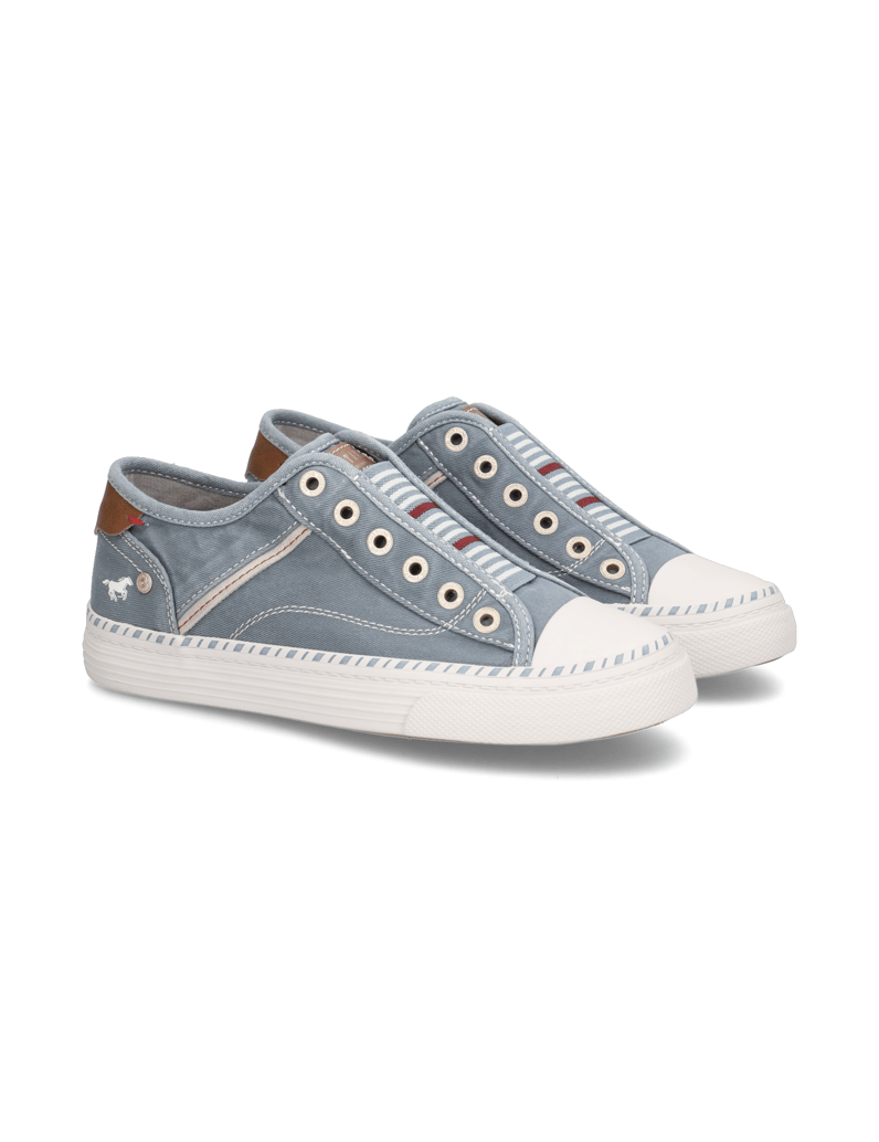 Mustang-textil-tenisky-světle-modrá