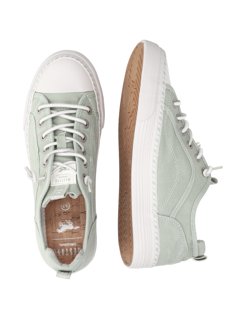 Mustang-Textil-Sneaker-mint