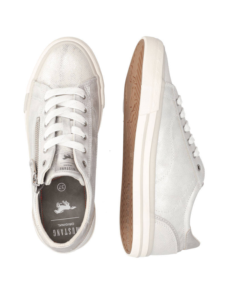 Mustang-tenisky-stříbrná