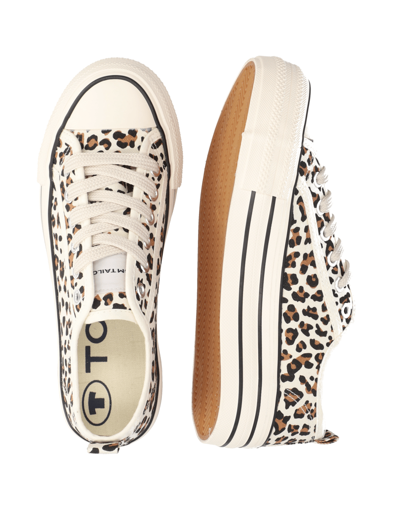 Tom-Tailor-Textil-Sneaker-beige