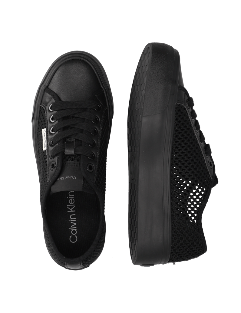 CALVIN-KLEIN-JEANS-VULC-FLATF-LACE-UP-černá