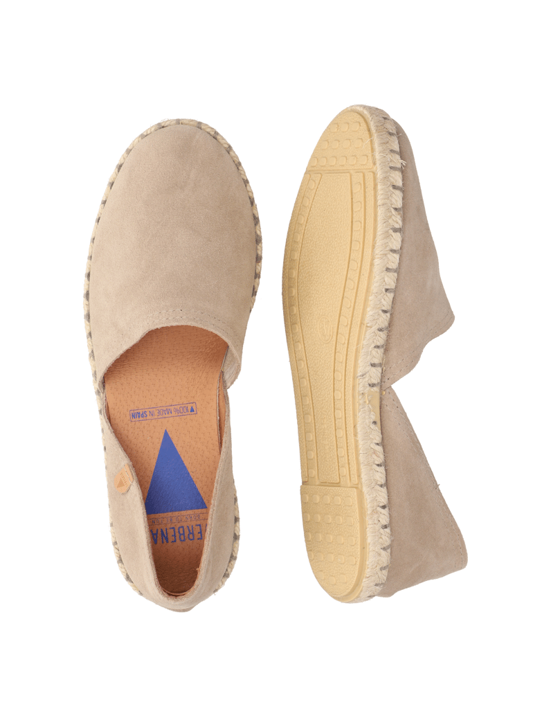 Verbenas-Veloursleder-Espadrille-schwarz