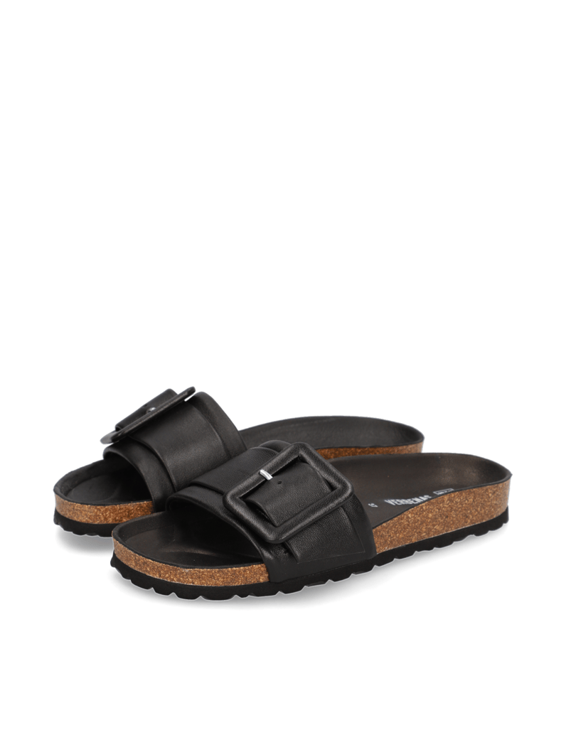 Verbenas-Glattleder-Pantoffel