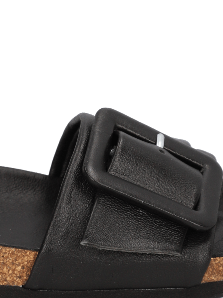 Verbenas-Glattleder-Pantoffel