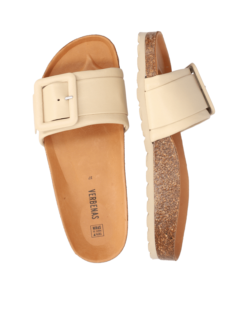 Verbenas-Glattleder-Pantoffel