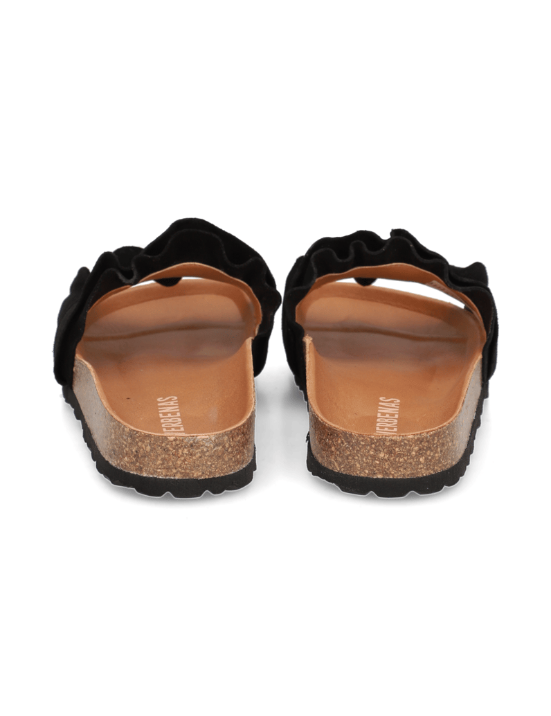 Verbenas-pantofle---velur-černá