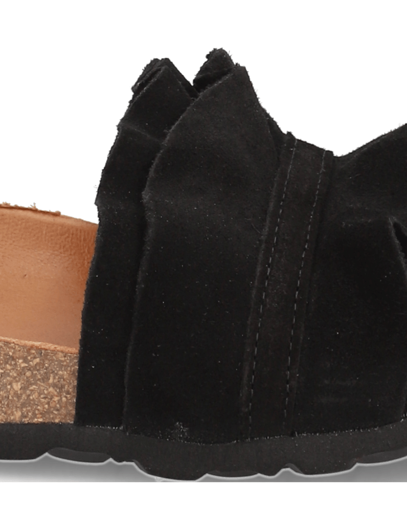 Verbenas-pantofle---velur-černá