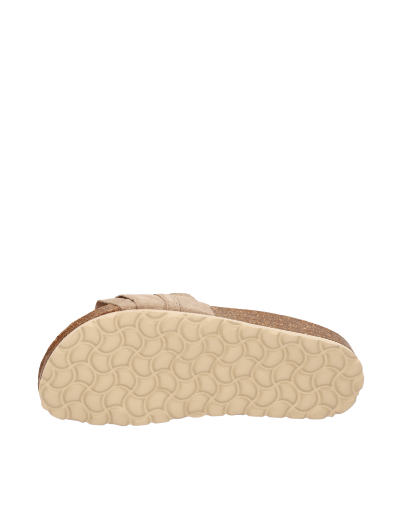 Verbenas-Veloursleder-Pantoffel-schwarz