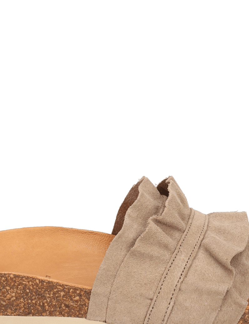 Verbenas-Veloursleder-Pantoffel-schwarz