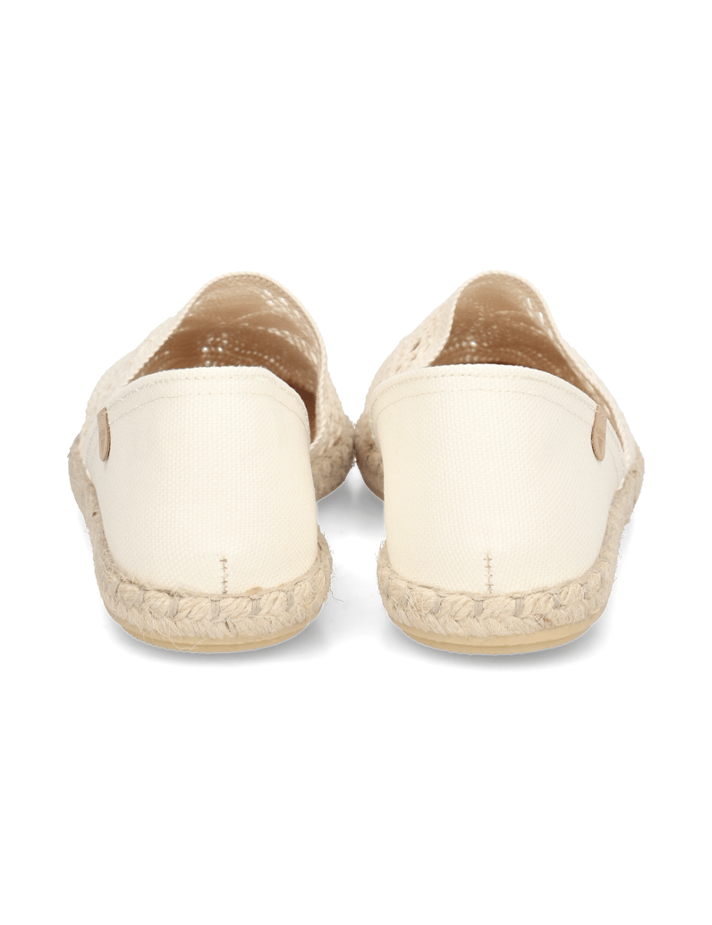 Verbenas-Veloursleder-Espadrille-bílá