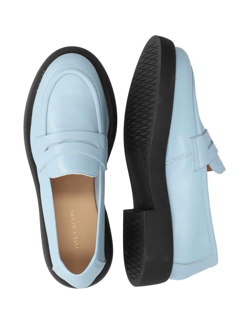 Pat-Calvin-Glattleder-Slipper-sportiv-gelb