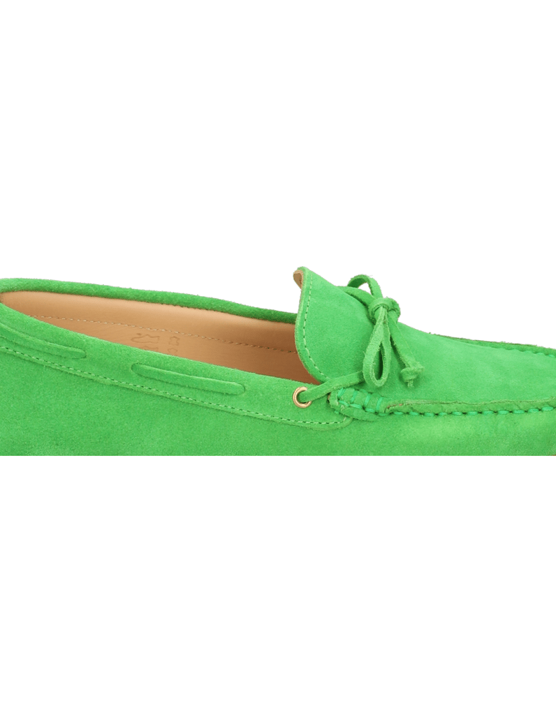 Pat-Calvin-Veloursleder-Slipper-sportiv-grün