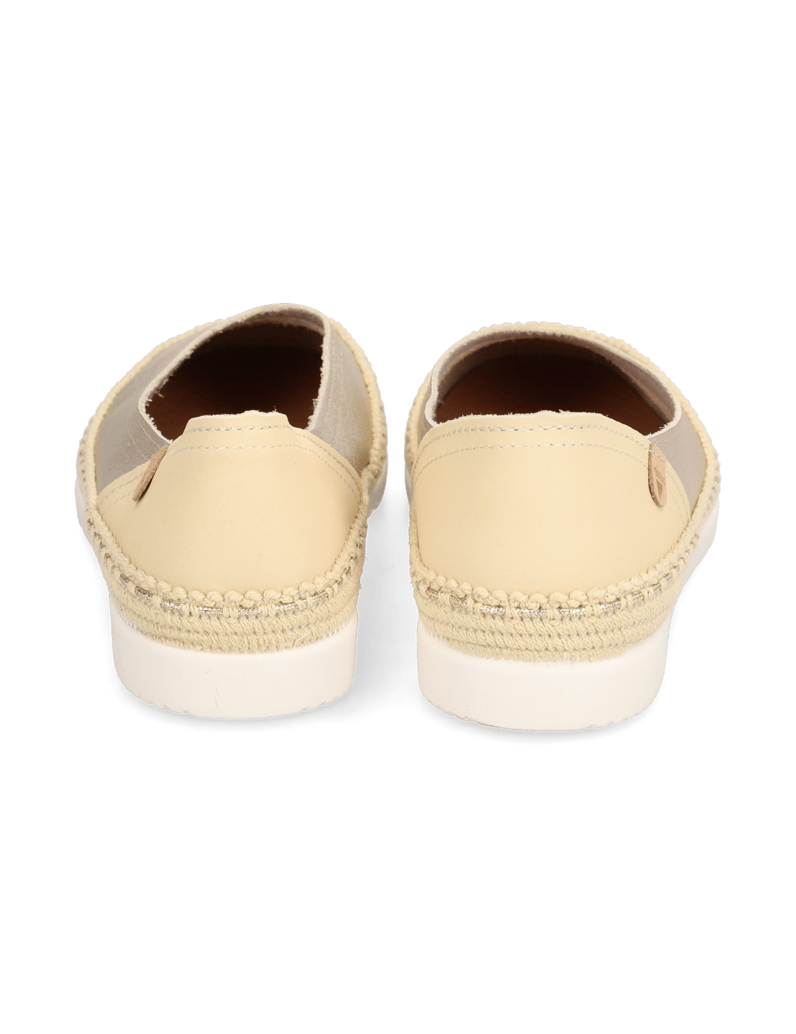 Verbenas-gladko-usnje-slip-on-obutev-zlata