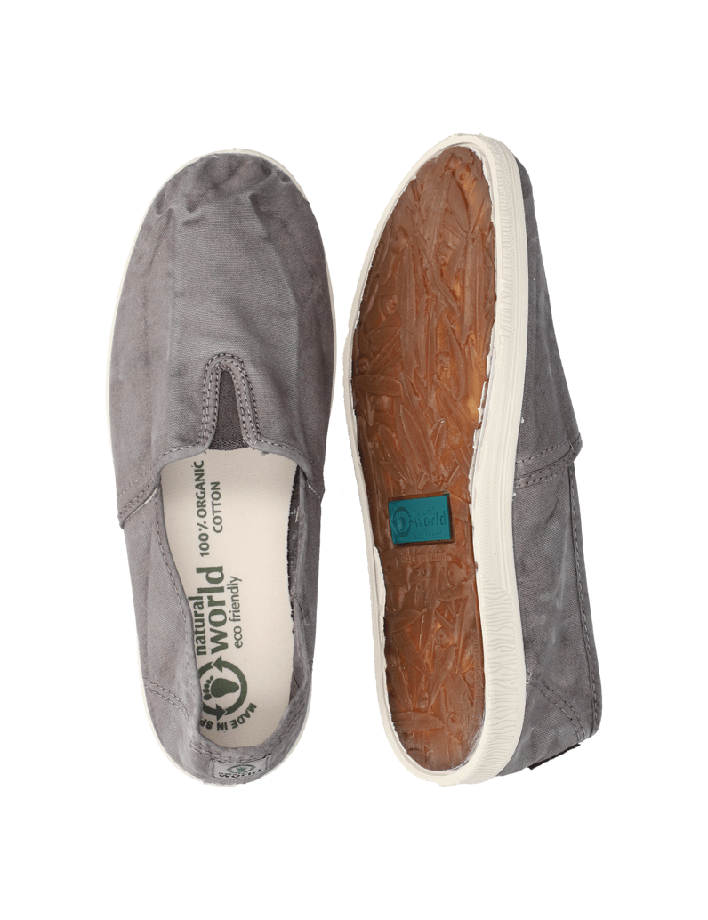 Natural-World-športni-mokasini-siva