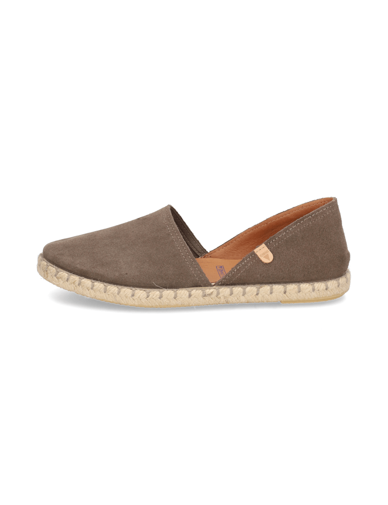 Verbenas-velur-espadrilky-hnědá