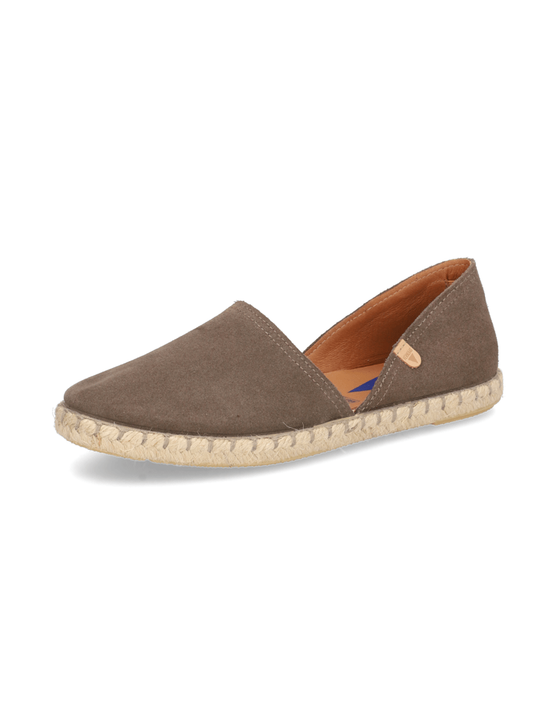 Verbenas-velur-espadrilky-hnědá