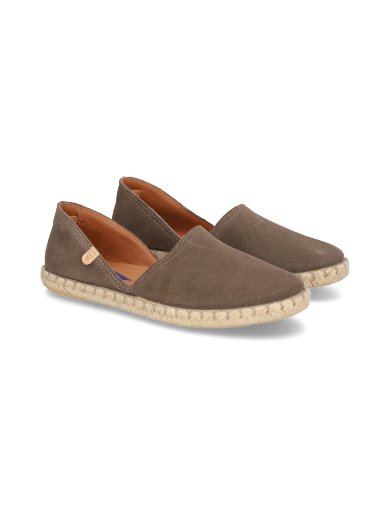 Verbenas-velur-espadrilky-hnědá