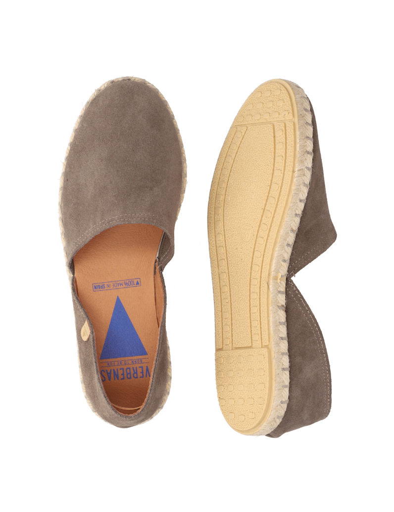 Verbenas-velur-espadrilky-hnědá