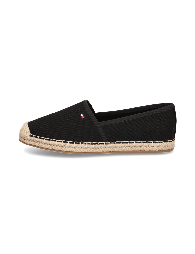 Tommy-Hilfiger-FLAG-CANVAS-ESPADRILLE-čierna