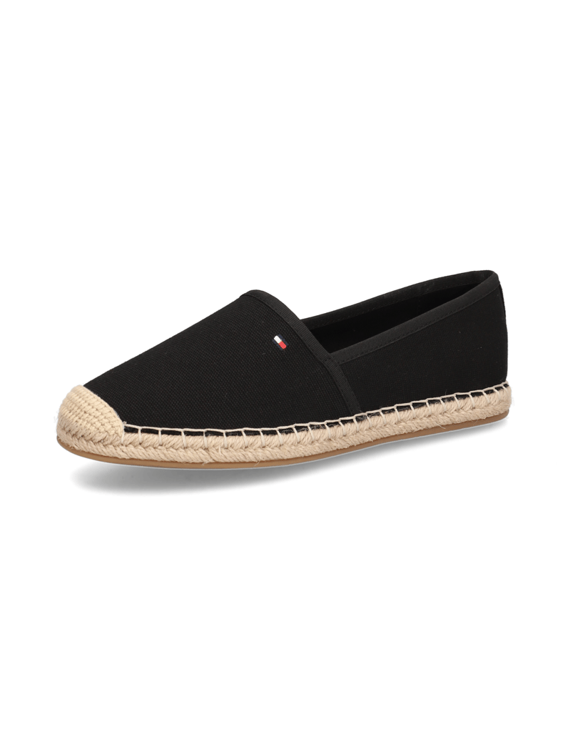Tommy-Hilfiger-FLAG-CANVAS-ESPADRILLE-čierna