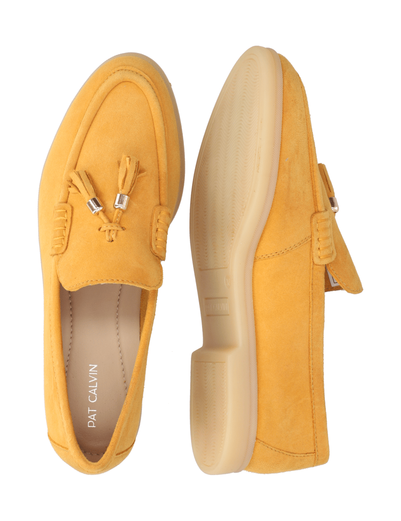 Pat-Calvin-Veloursleder-Slipper-orange