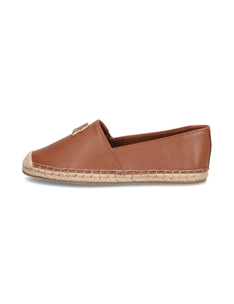 Tommy-Hilfiger-LEATHER-ESPADRILLE-črna